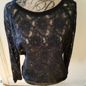SALE. Like New Loft Lace top